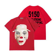 Martin Same Mask Graphic Short-sleeved T-shirt