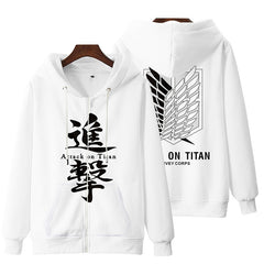 Men's Anime 3d Print Cos Zipper Hoodie