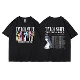 Unisex Taylor The Eras Tour Pattern Casual T-shirt