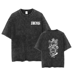 Luffy Washed Short-sleeved T-shirt