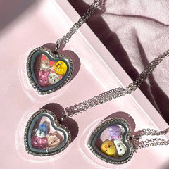 SKZ Doll Openable Clavicle Necklace