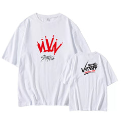 Bang Chan THE VICTORY Cotton Short-sleeved T-shirt