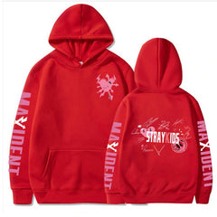 KPOP Letter Printed Casual Hoodie