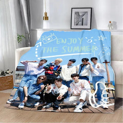 SKZ Printed Flannel Blanket