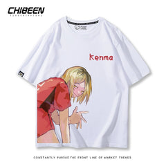 Unisex Kenma Anime Short Sleeve T-Shirt