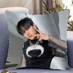 Bang Chan Double-sided Throw Pillow