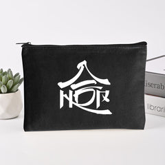 Kpop HOP Logo Canvas Stationery Bag