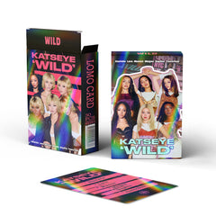 30PCS KATSEYE WILD Holographic Photocards