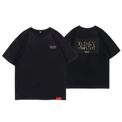 Unisex Kpop SUGA D-DAY Cotton Loose T-shirt