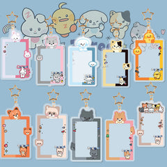 KPOP Cartoon Card Cover Keychain
