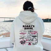 Trendy Girls House Printed Hoodie