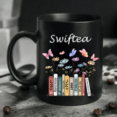 Swiftea Karma Is A Cat Ceramic Coffee Mug