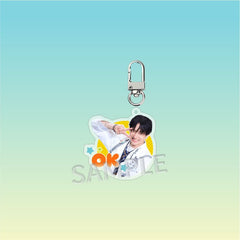 SKZ Emoji Acrylic Keychain Bag Pendant