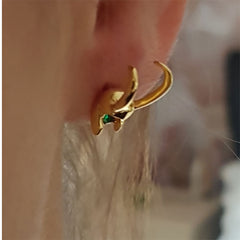 Creative Loki Helmet Earrings