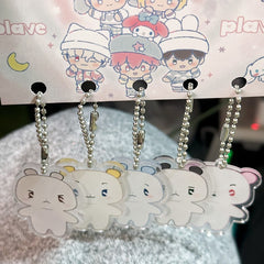 PLAVE Acrylic Keychain Pendant Accessories