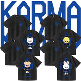 KPOP Vintage Karma Logo Washed T-shirt