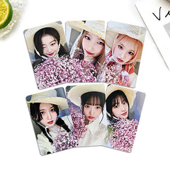 KPOP Flower PhotoCard 6pcs
