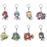 Cute Anime Acrylic Keychain Pendant
