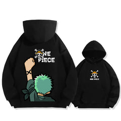 Unisex Trendy Anime Zoro Hoodie