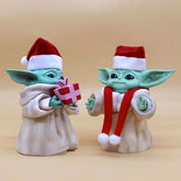 Baby Yoda Christmas Figure