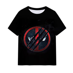 Unisex Deadpool Digital Printed Cosplay T-Shirt