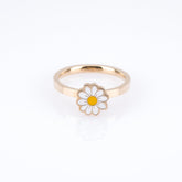 Daisy Flower Adjustable Ring for Women Anxiety Ring