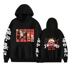 Men's and Women's Anime Pattern Printed Hoodie