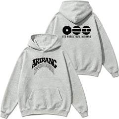 BANGTAN World Tour Theme Casual Hoodie Top