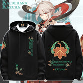 Game Pattern Printed Loose Hoodie