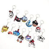 Anime Pirate Soft Rubber Keychain Pendant