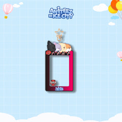 KPOP Cartoon Card Insert Keychain