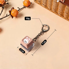 Luminous SKZ Keycap Pendant Keychain