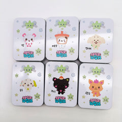 Cartoon KPOP Storage Iron Box