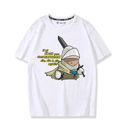 Trendy Game Pattern Short Sleeve T-shirt