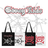 KPOP Album ATE Logo Printed Handbag