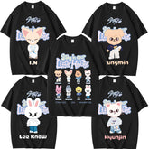 STAY in Our Little House Print Cotton T-shirt