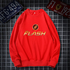 Unisex Round Neck Flash Loose Sweatshirt