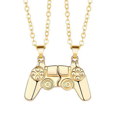 Game Console Handle Couple Necklace