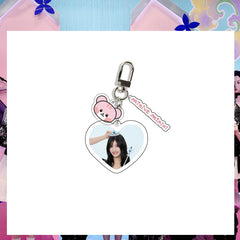 KPOP Girl Group Cartoon Acrylic Keychain