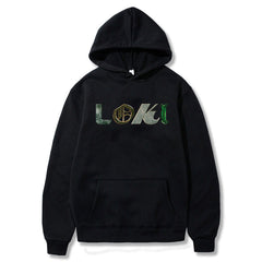 Unisex LOKI Graphic Print Loose Long Sleeve Hoodie