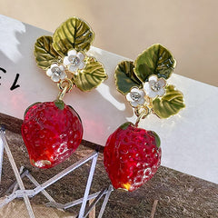 Strawberry Earrings