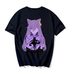 Unisex Casual Game Printed Loose T-shirt