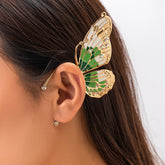 Butterfly Ear Cuffs Without Perforation