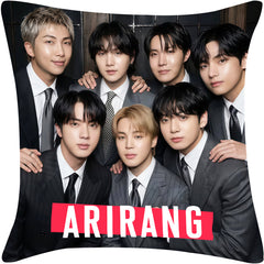 KPOP Poster Cover Throw Pillow