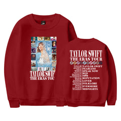 Women's Taylor Graphic Print Crew Neck Sweatshirt