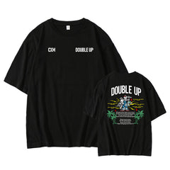CxM DoubleUp Short-sleeved Cotton T-shirt