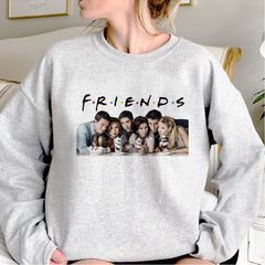 Friends Letter Women's Grey Sweatshirt