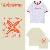 TXT Album TOMORROW Printed Short-sleeved T-shirt