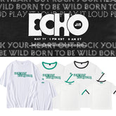 KPOP Album Echo Printed Short-sleeved T-shirt