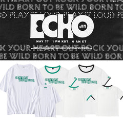 KPOP Album Echo Printed Short-sleeved T-shirt
